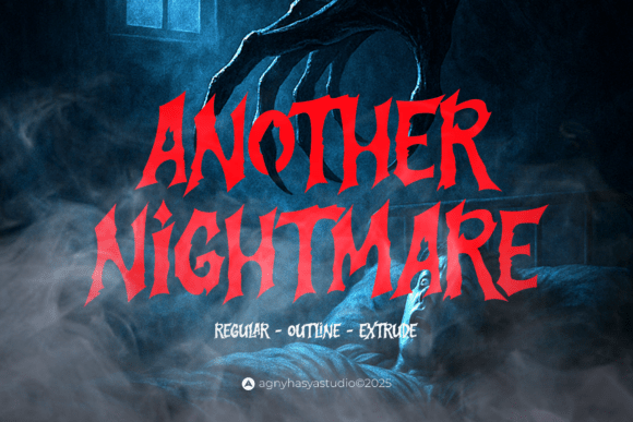 Another Nightmare: A Gothic Typeface for Dark, Modern Design