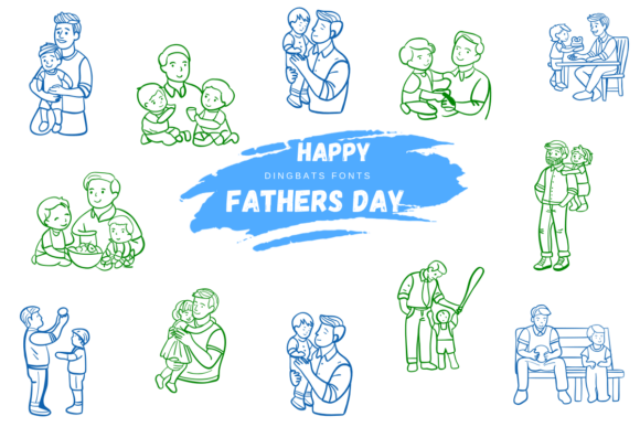 Celebrate Dad: The Whimsical Appeal of Happy Fathers Day Fonts