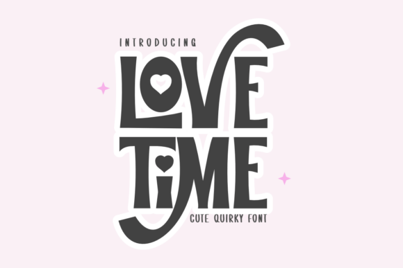 Discover Love Time: A Font That Brings Playful Charm to Your Projects