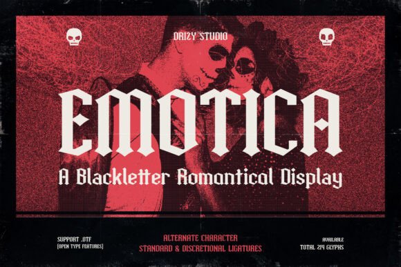 Emotica: When Gothic Romance Meets Bold Design