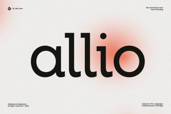 GC Allio: The Neo-Grotesque for Modern Brands
