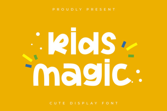 Kids Magic: A Playful Typeface for Creative Projects