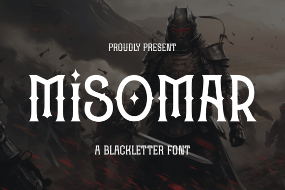 Misomar: A Bold Blackletter Typeface for Modern Storytelling