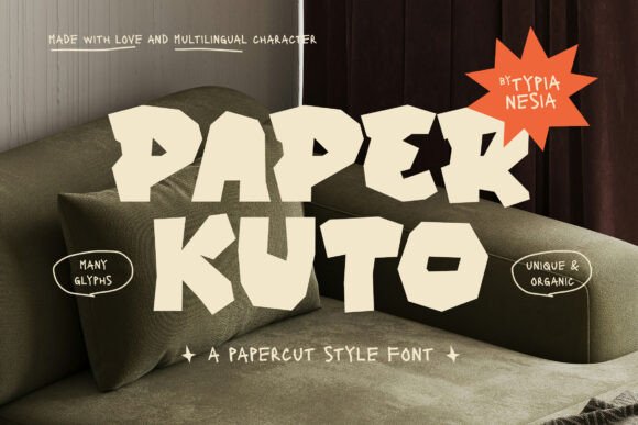 Paper Kuto: The Artisan Font for Authentic Design