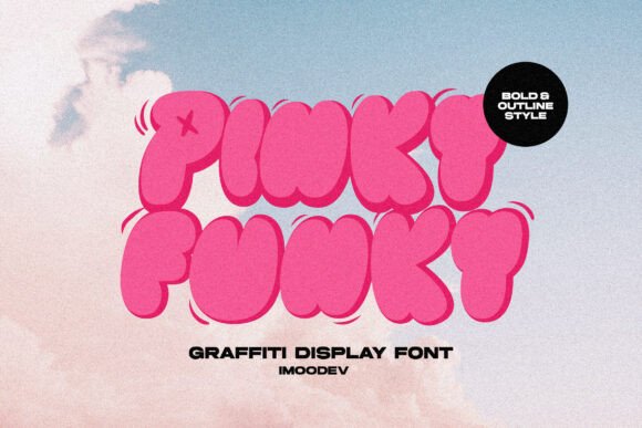 Pinky Funky: The Ultimate Guide to This Retro Graffiti Font