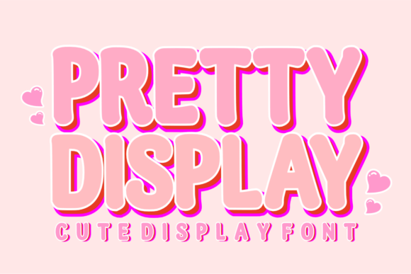 Pretty Display: The Playful Font for Joyful Branding