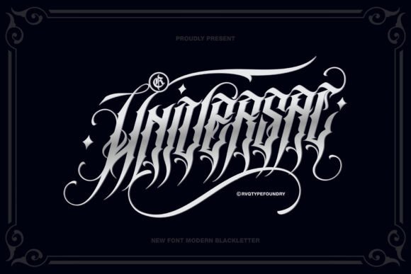 Universal Blackletter: A Modern Take on a Classic Style