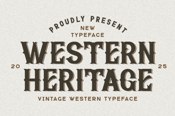 Western Heritage: A Vintage Typeface for Modern Brands